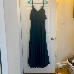 Emerald green dress size L